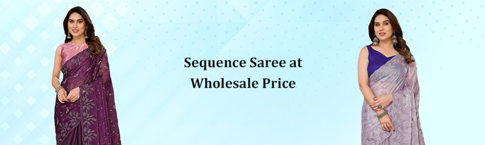 sequence saree